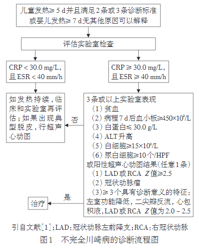 四,不完全川崎病的诊断标准更新