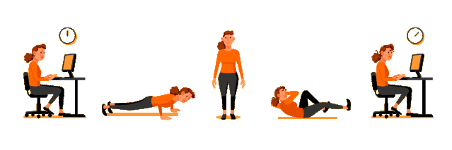 心理调适经常感到焦虑动起来吧