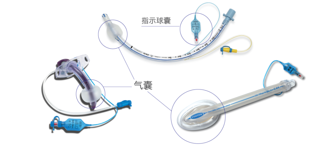 气囊位置:气管插管,气切套管和喉罩上的气囊位置气囊管理是人工气道