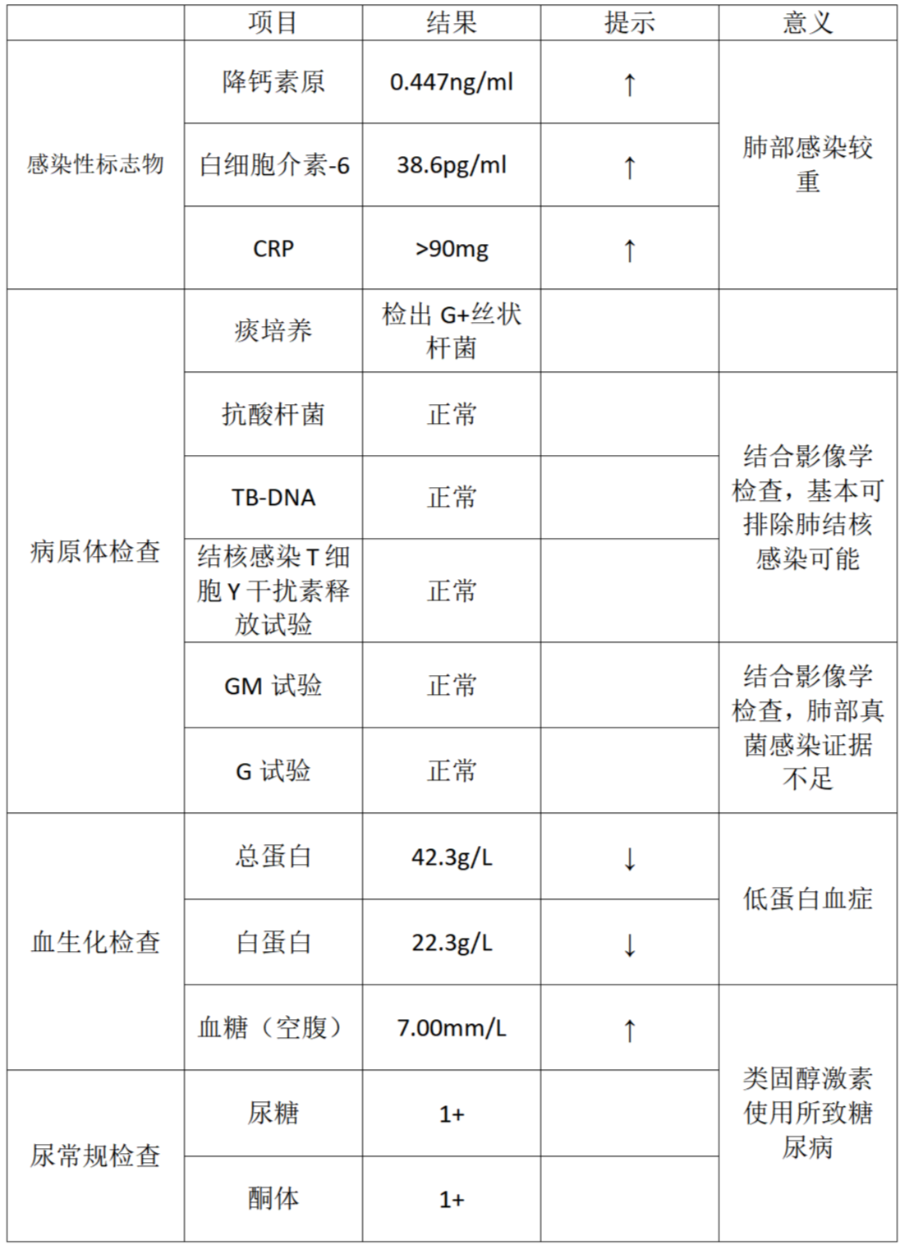 痰培养结果图片