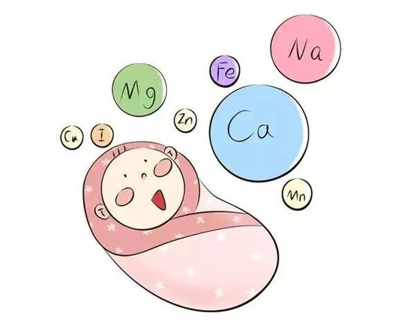 ④ 与微量元素同补大量的二价钙离子可能会对锌,铜,铁等微量元素产生