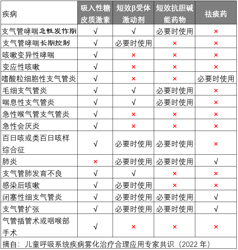 激动剂(沙丁胺醇),短效抗胆碱能药物(异丙托溴铵)和祛痰药(氨溴索)等