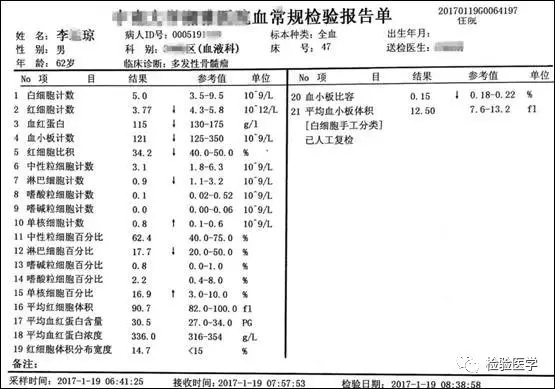 多發性骨髓瘤髓外病變知多少